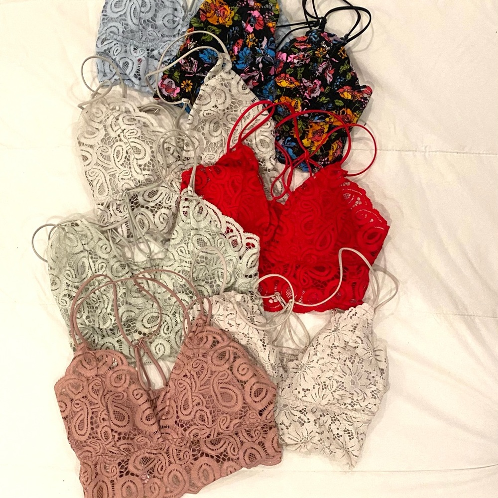 Wireless Lace Bralettes